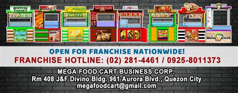 mega food cart business corp|Mega Foodcart Business Corp. .